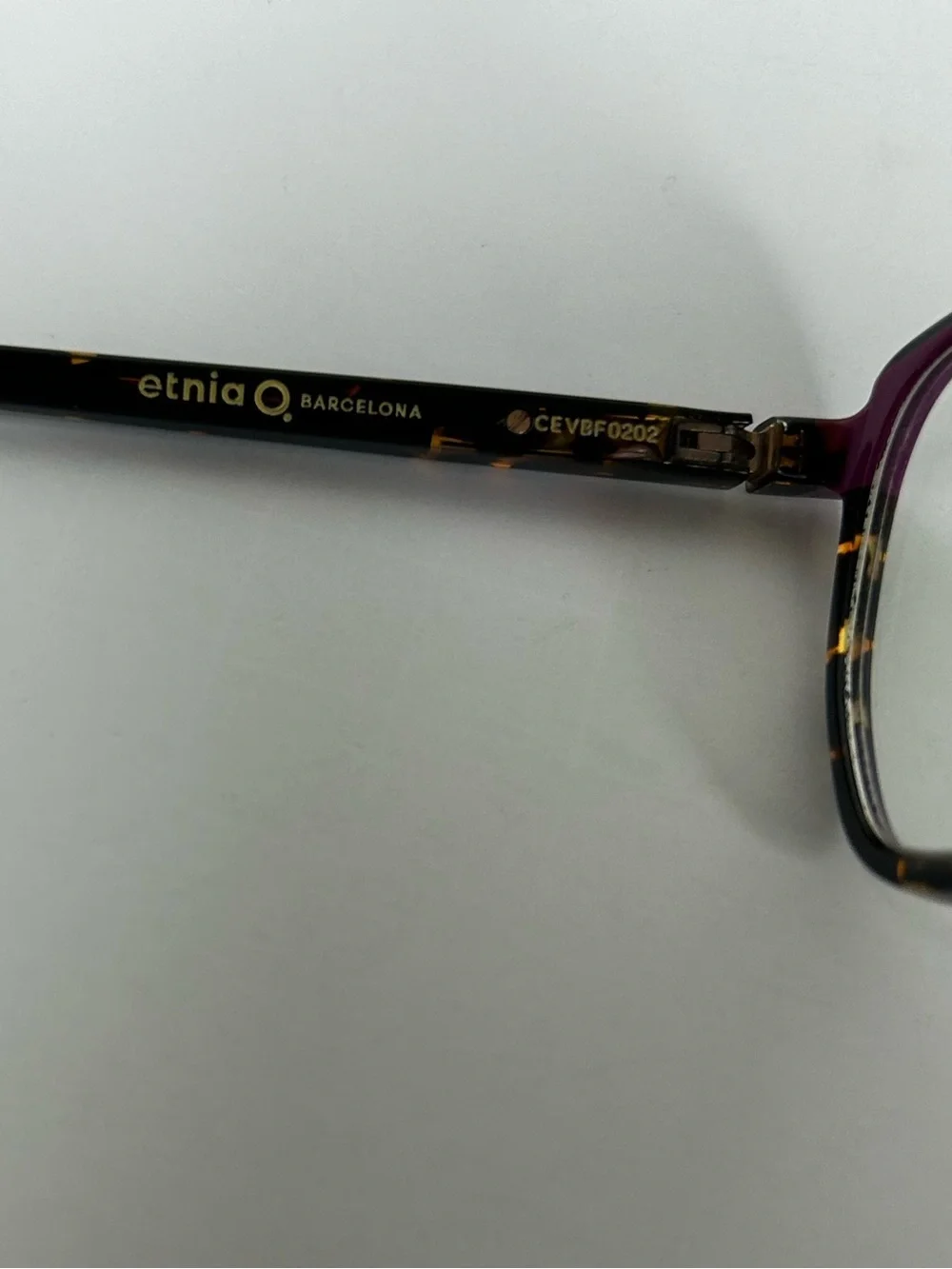 Etnia Barcelona NIAGARA - HVFU Havana  Purple Tortoise Eyeglasses FRAMES ONLY